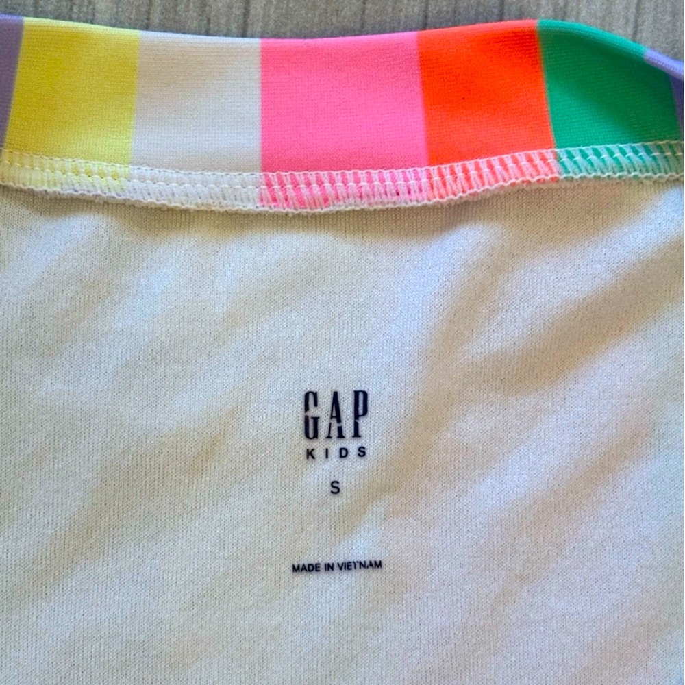 GAP Kids Multicolor Striped Rashguard - Picture 4 of 7